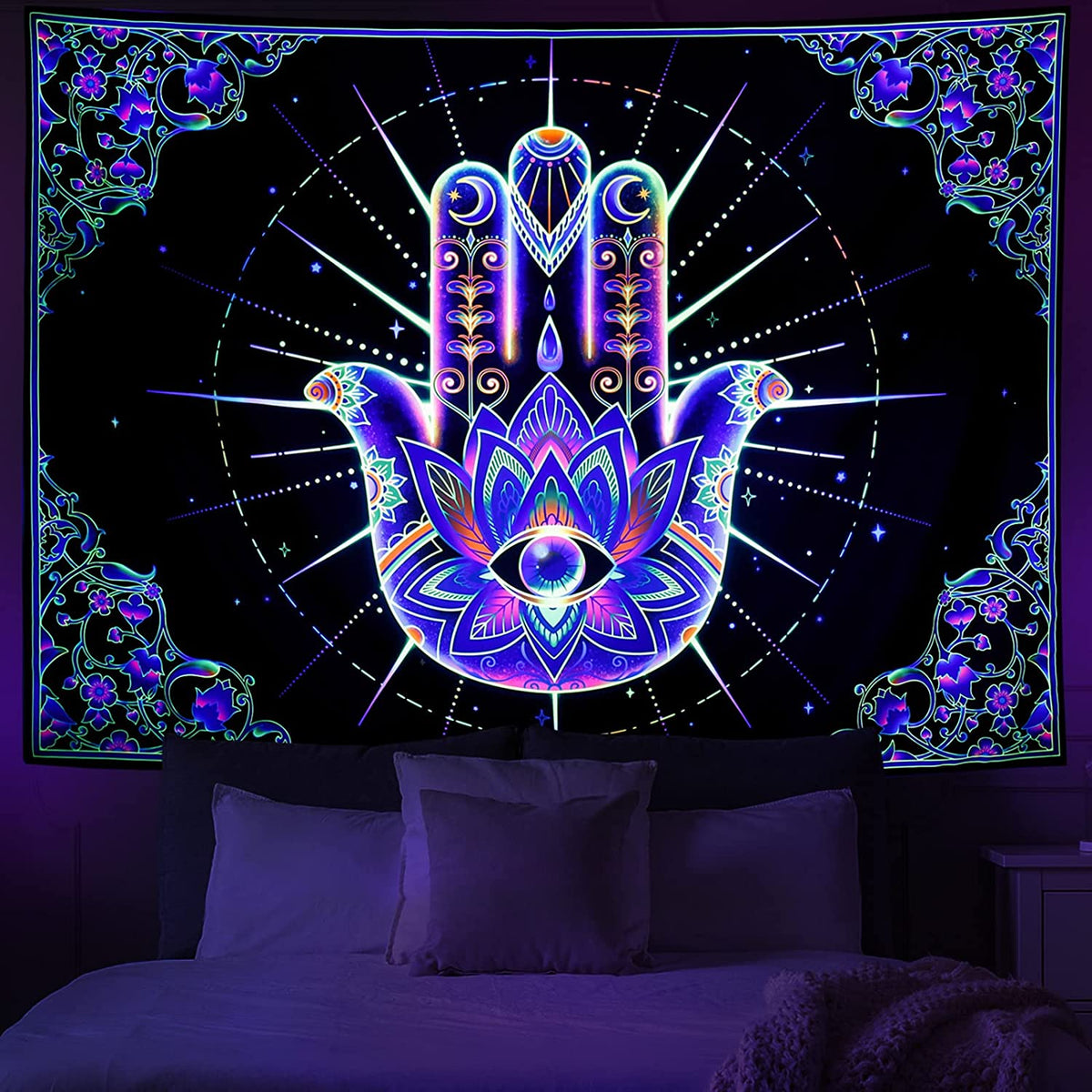 Hamsa tapestry best sale