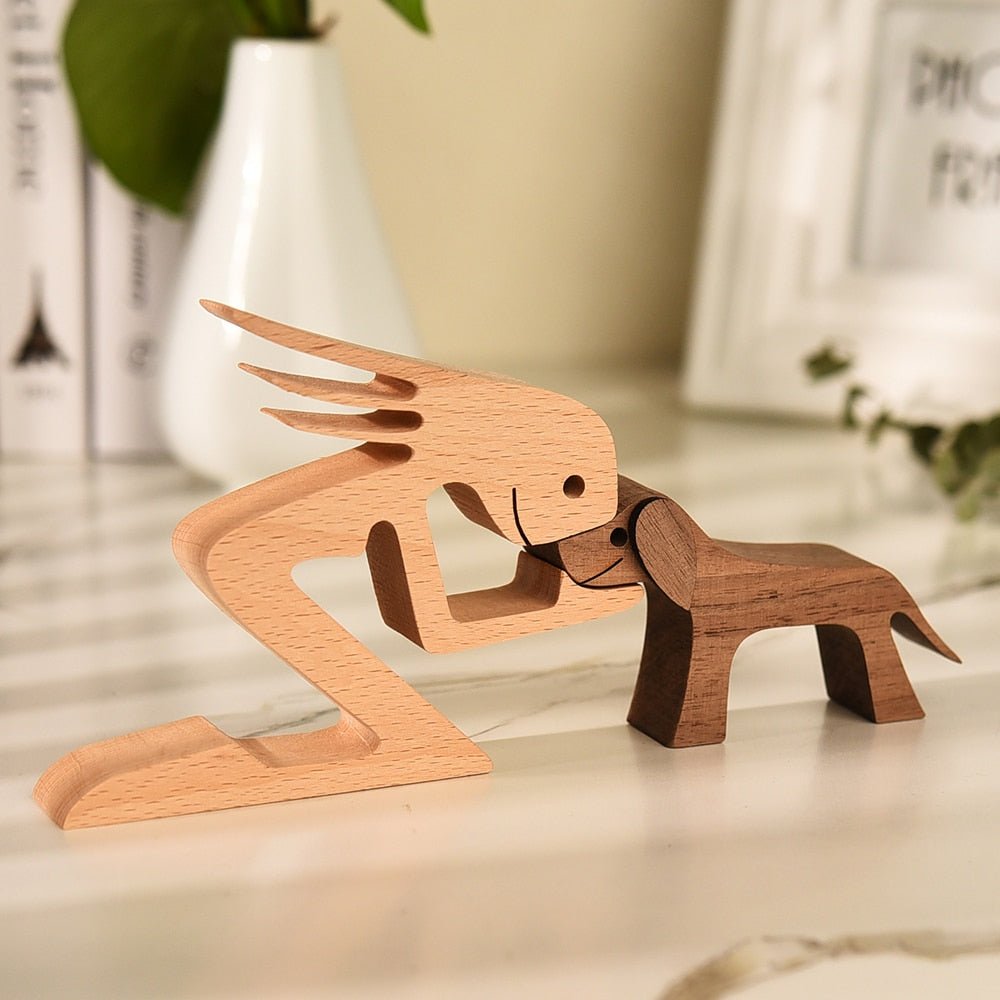  IMIKEYA 4pcs Wood Carving Dog Ornament Decoration for Home House  Ornaments Mini Decor Home Décor Home Accessories Home Accents Decor Wood  Crafts Dog Figures Gift Mahogany Sandalwood : Home & Kitchen