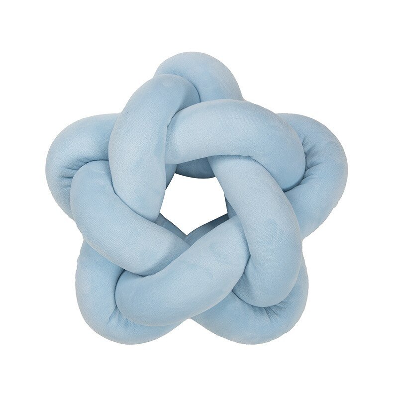 Fashion Knotted Pillow - Decorative Plush Cushion for Bedroom, Living Room Sofa Cushions - DormVibes