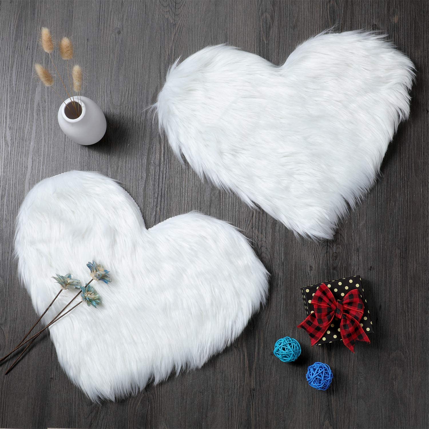 Red Love Heart Shaped Carpet - Soft Tufted Rug for Living Room Decor, –  DormVibes