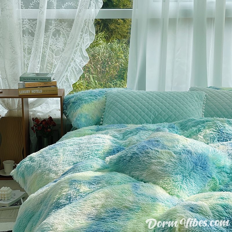 Pluffy® Tie-Dyed Bed Set