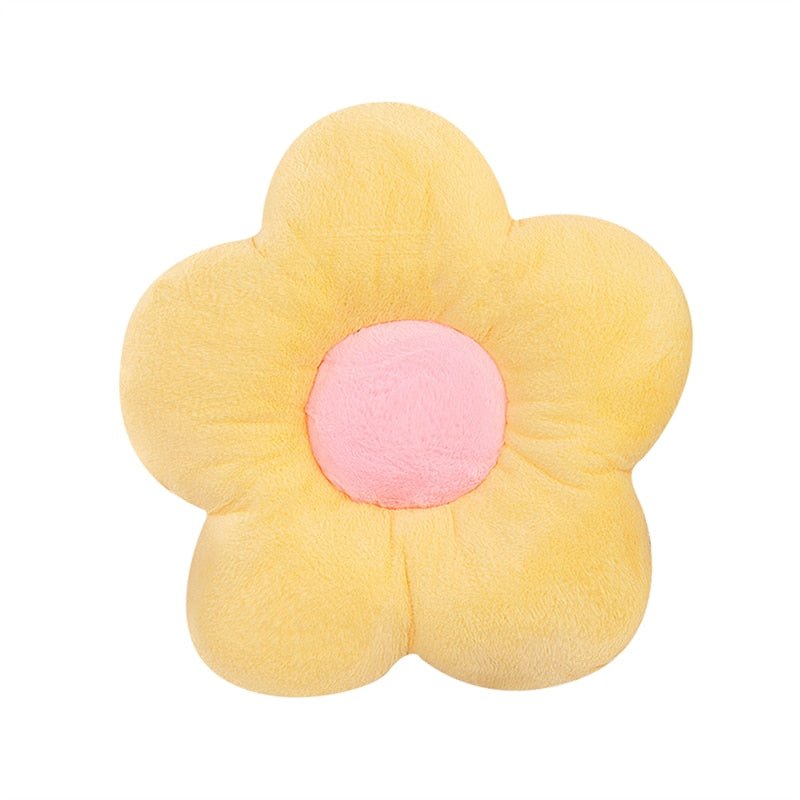 Pastel Flower Circular Shape Pillow - DormVibes