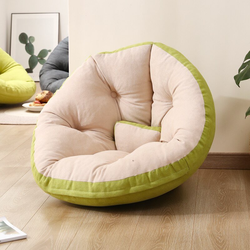 MINICAMP Large Floor Cushions for Kids - Ultra-Fluffy & Washable Children  Bean Bag Chair with Filler