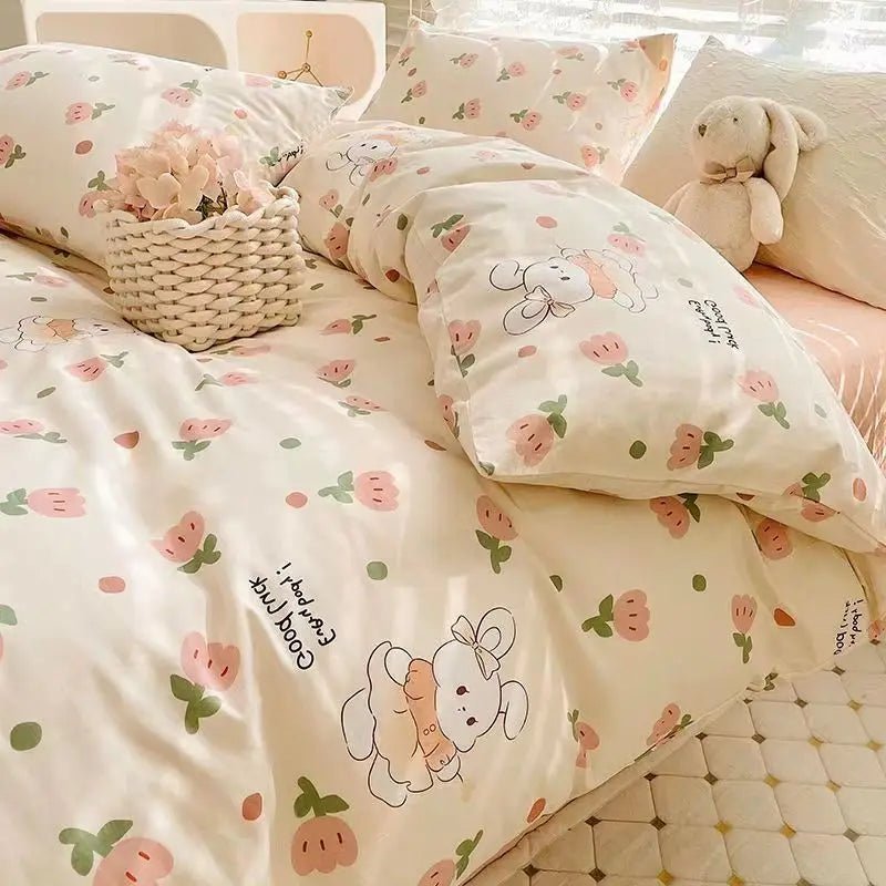 Sweet Dreams in Style: Bedding Set for Kids & Adults - DormVibes